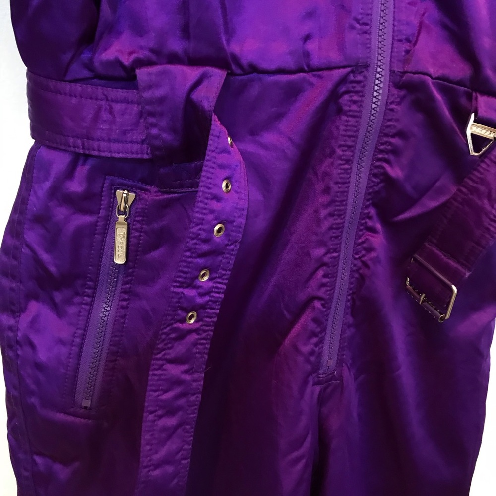 Vtg 80s 90 Women TYROLIA One Piece SKI SUIT Snow 8 - Picture 4 of 8